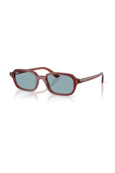 Rb 4455 680980 49 Zuri Unisex Yastık Kahverengi Kemik Güneş Gözlüğü